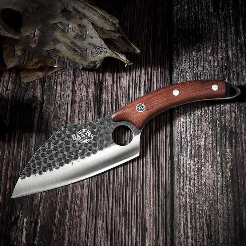 Hand-forged fish knife boning knife