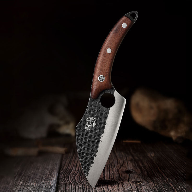 Hand-forged fish knife boning knife