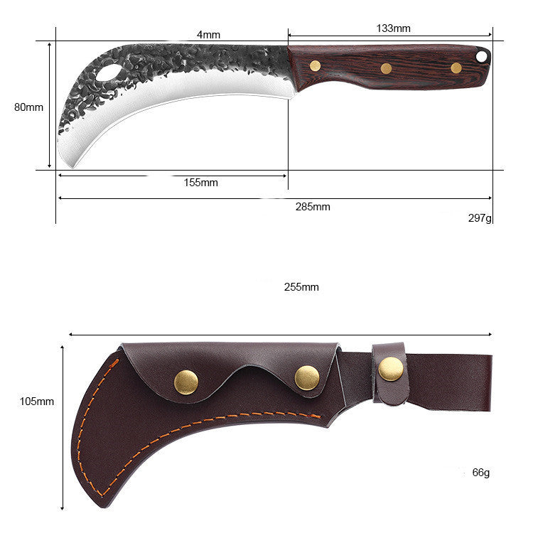 Forged Durian Peeling Knife